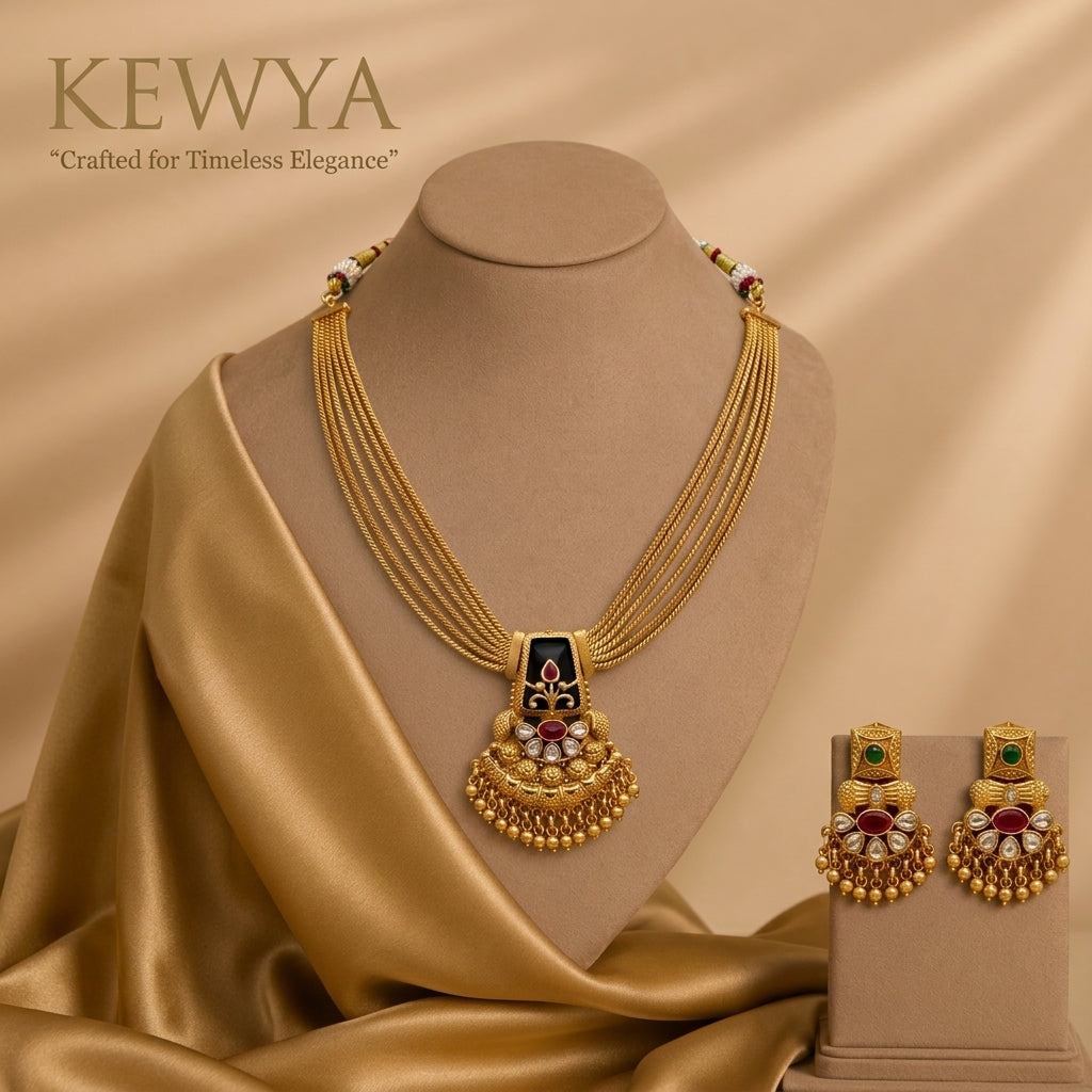 Short Necklace - Design 6105 - Image 2
