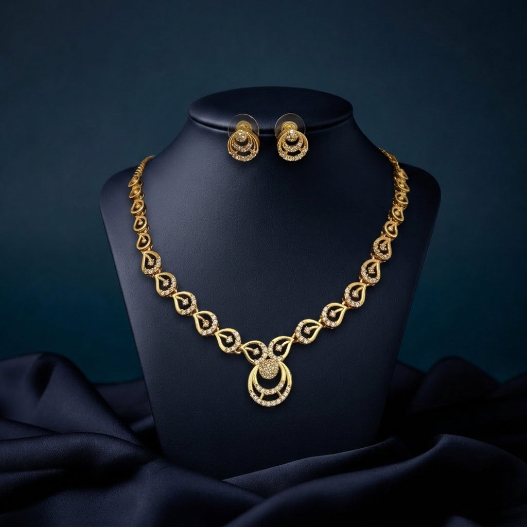 AD Set Necklace - Design 6300 - Image 2