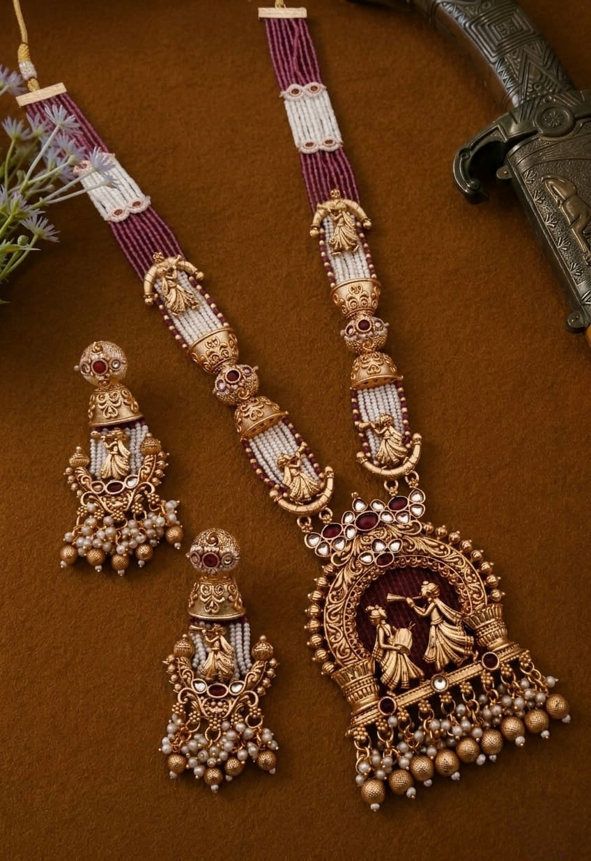 Mala Set Necklace - Design 6000