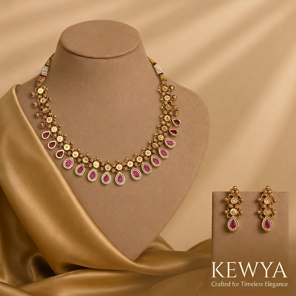 Short Necklace - Design 6102 - Image 2