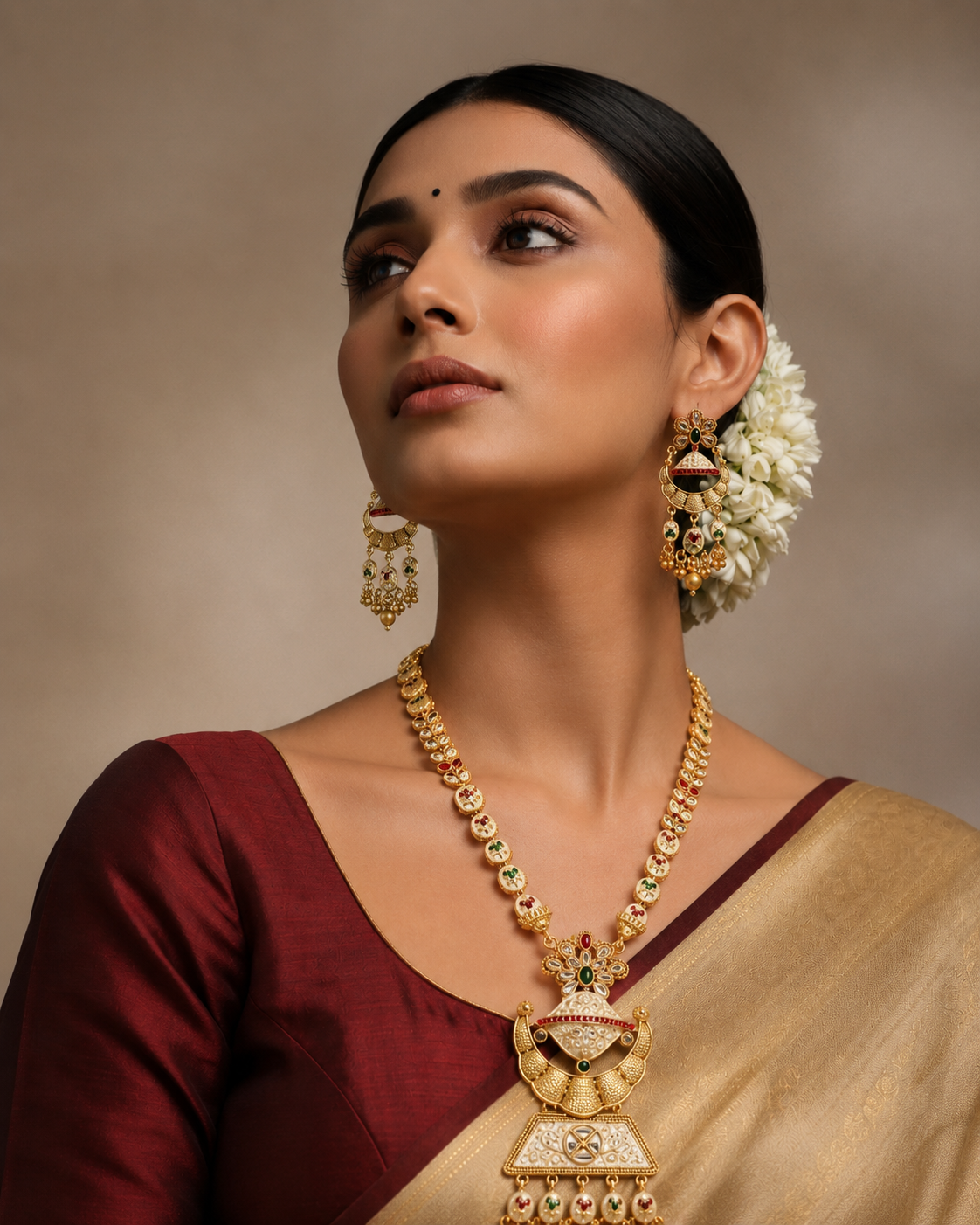 Long Set Necklace - Design 6200