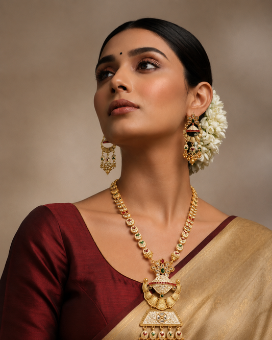 Long Set Necklace - Design 6200
