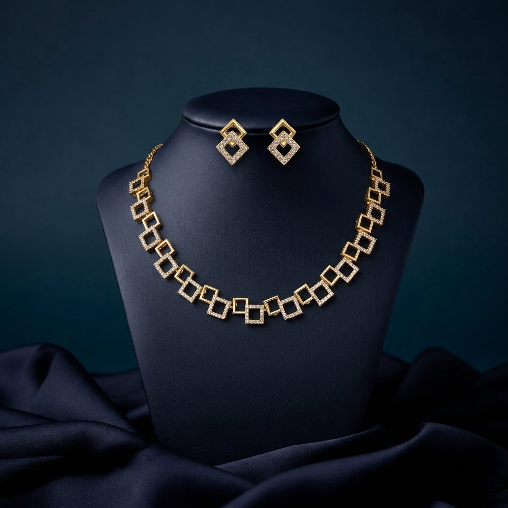 AD Set Necklace - Design 6301 - Image 2